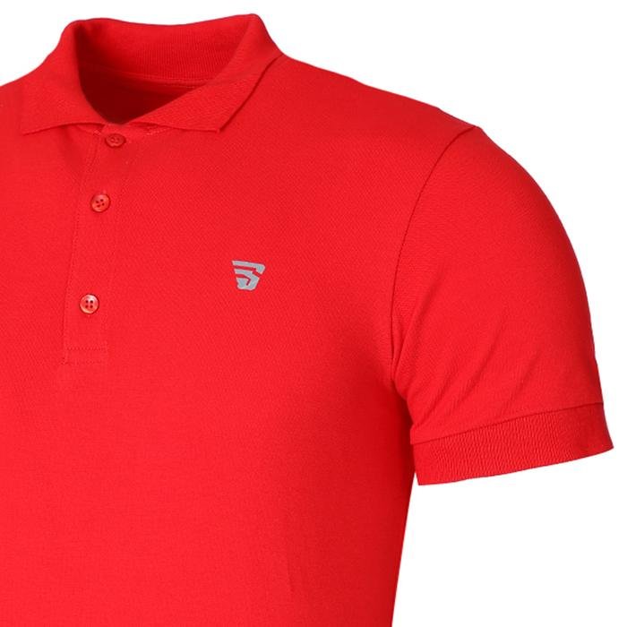 Pikepolo Erkek Kırmızı Günlük Stil Polo Tişört 711215-KRM 1158424