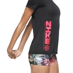 Dry Tee Leg icon Clash Kadın Siyah Antrenman Tişört CV5240-010