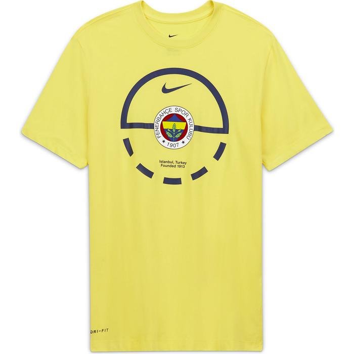 Fenerbahçe Erkek Sarı Basketbol Tişört CZ3489-729 1211663