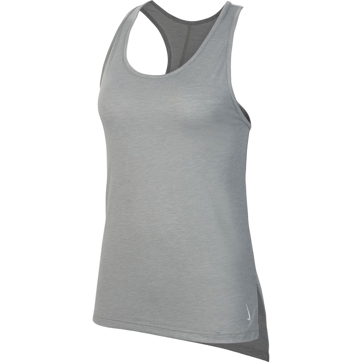 Yoga Layer Tank Kadın Gri Antrenman Atleti CQ8826-073