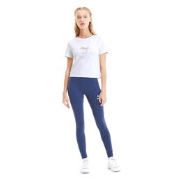 Tfs Graphic Crop Top Kadın Beyaz Tişört 59625802