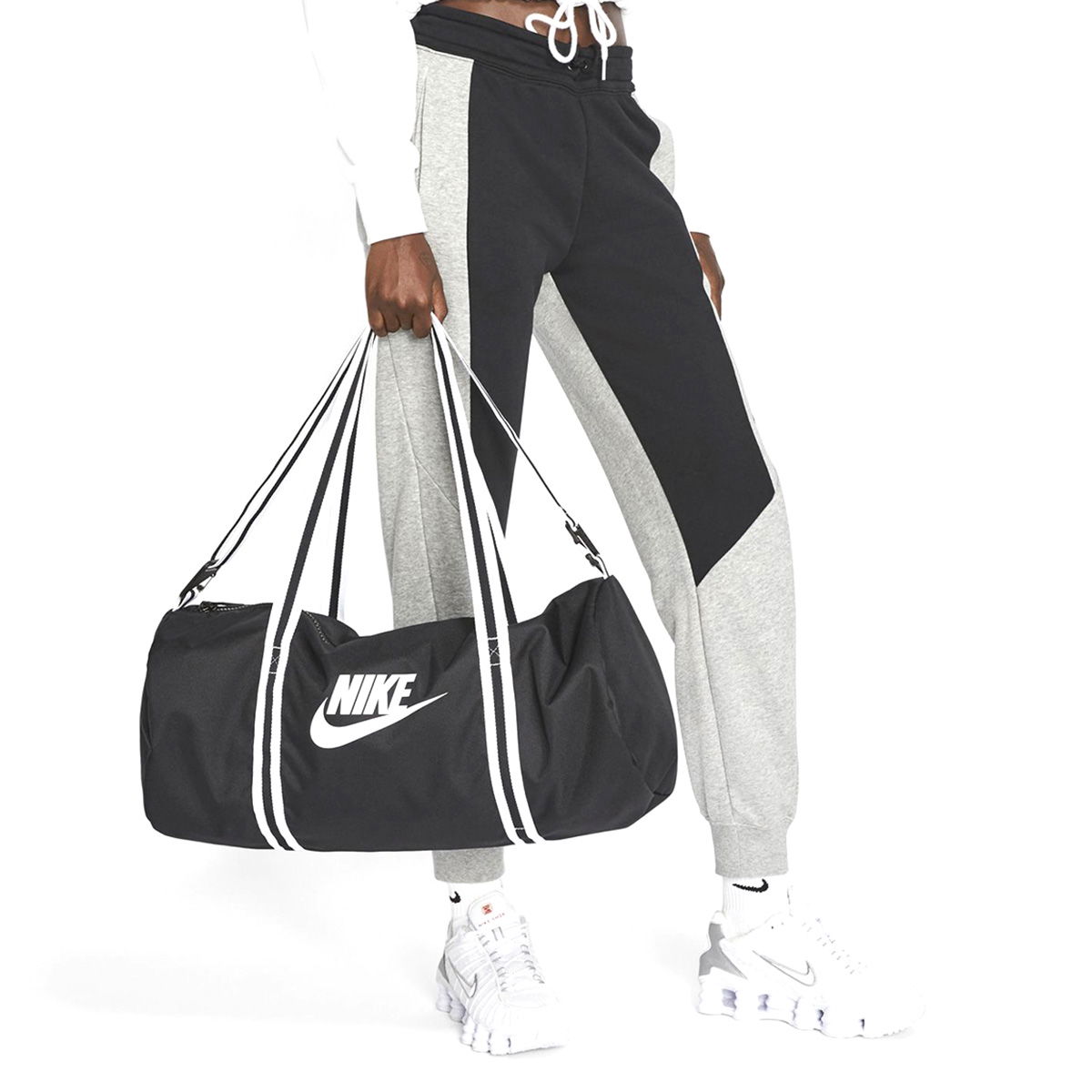 Heritage Duff Unisex Siyah Spor Spor Çanta BA6147-010