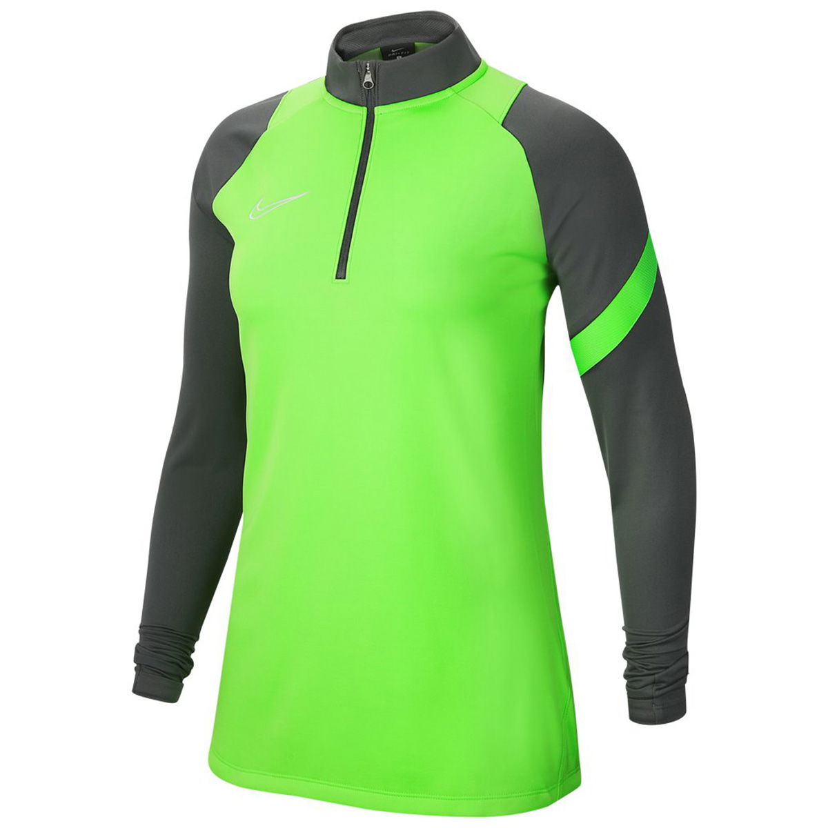 Dry Acdpr Dril Top Kadın Yeşil Futbol Uzun Kollu Tişört BV6930-398