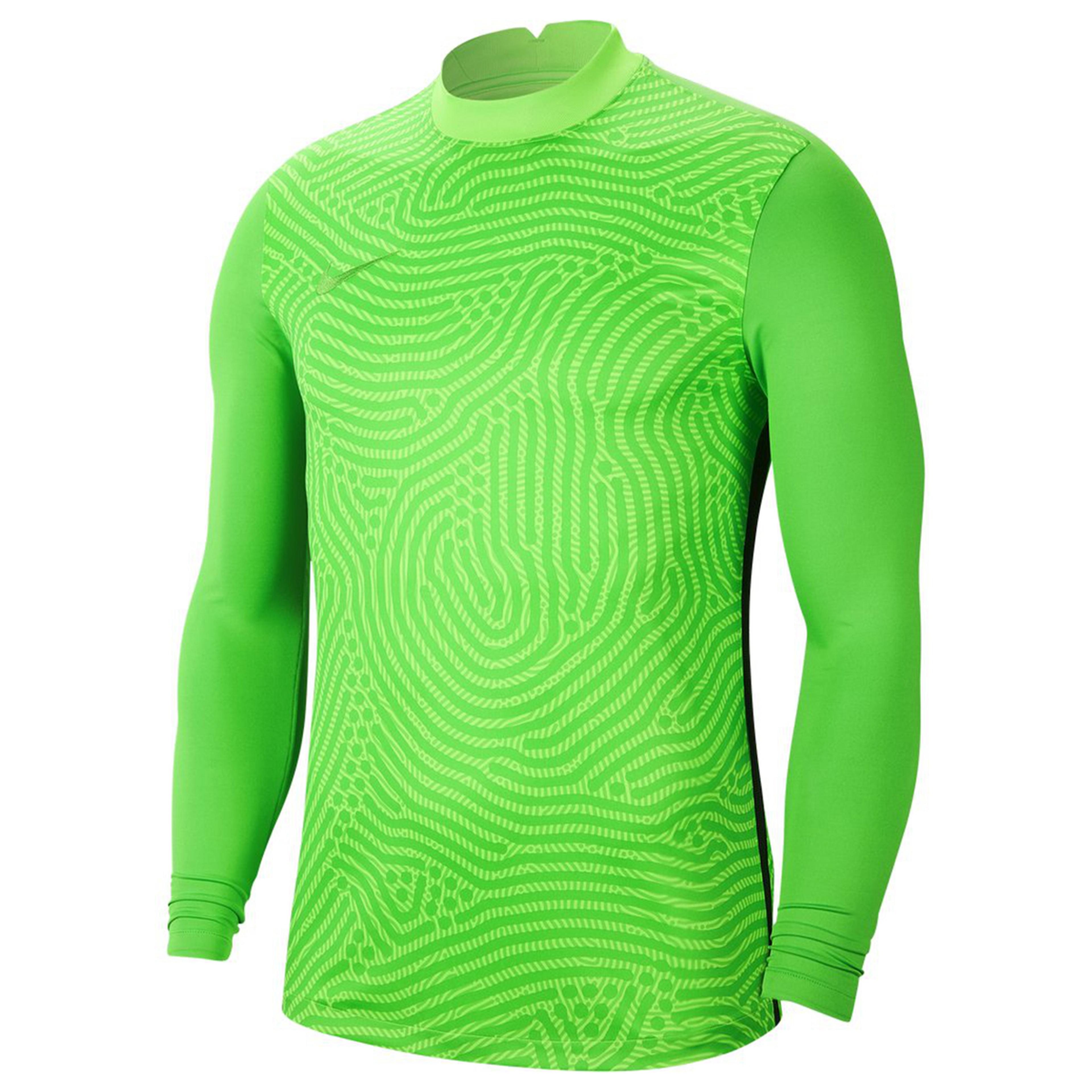 Gardien III Gk Jsy Ls Erkek Yeşil Futbol Uzun Kollu Tişört BV6711-398