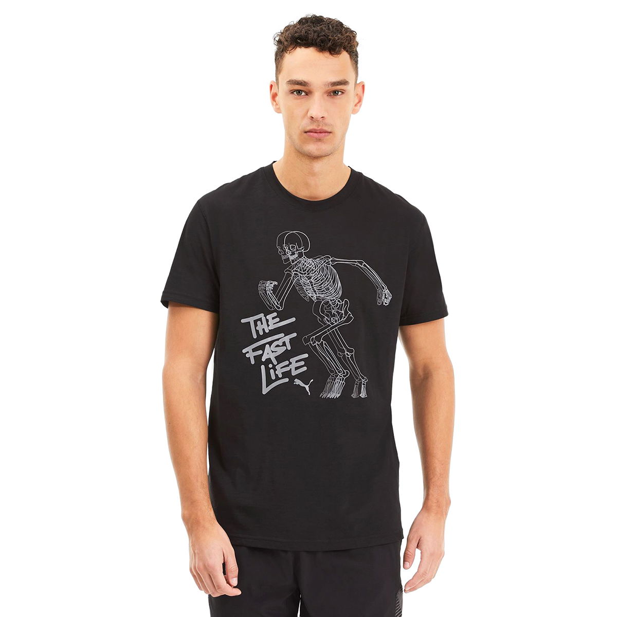 Graphic Tee Erkek Siyah Günlük Tişört 51902601