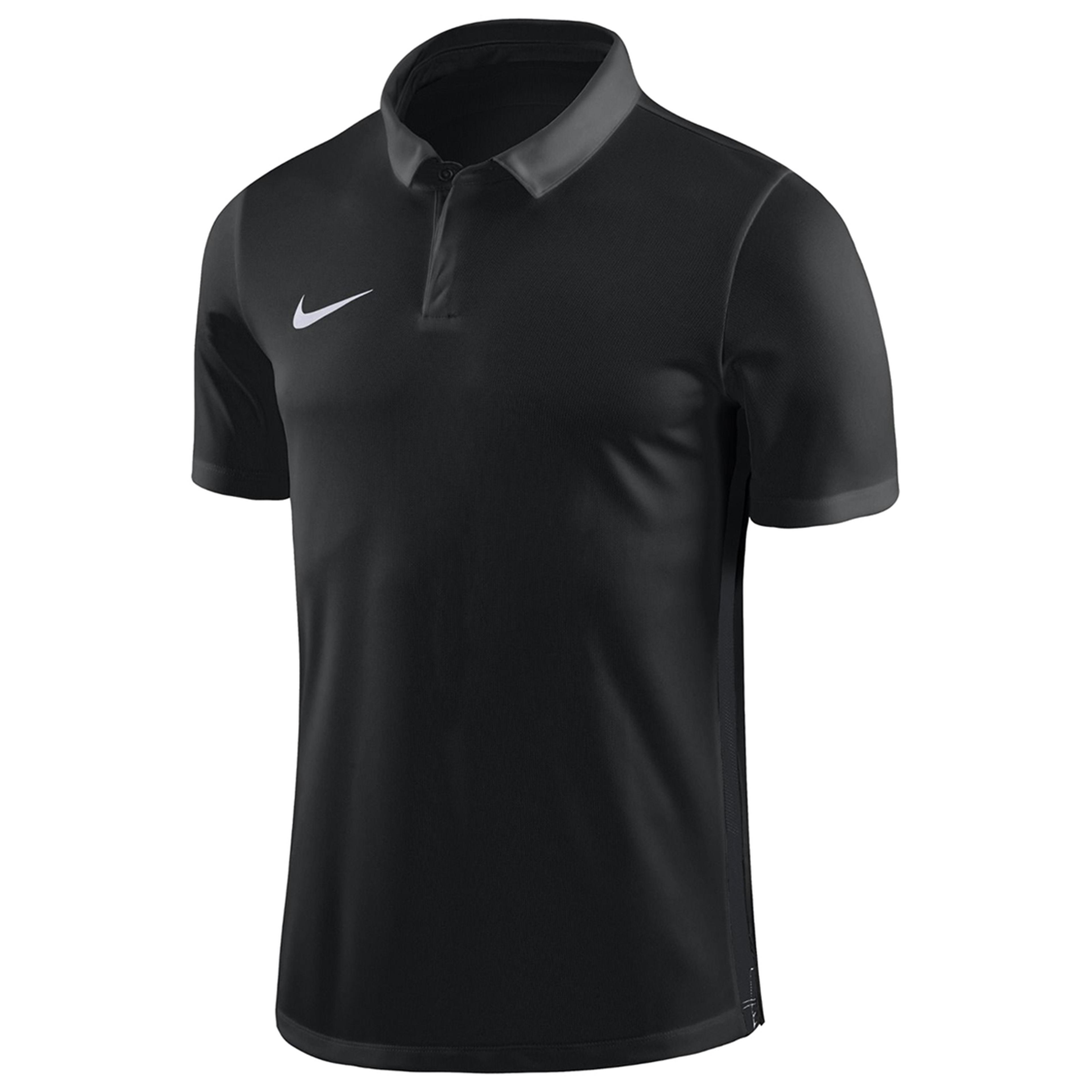 Dry Academy18 Polo Ss Erkek Siyah Futbol Polo Tişört 899984-010