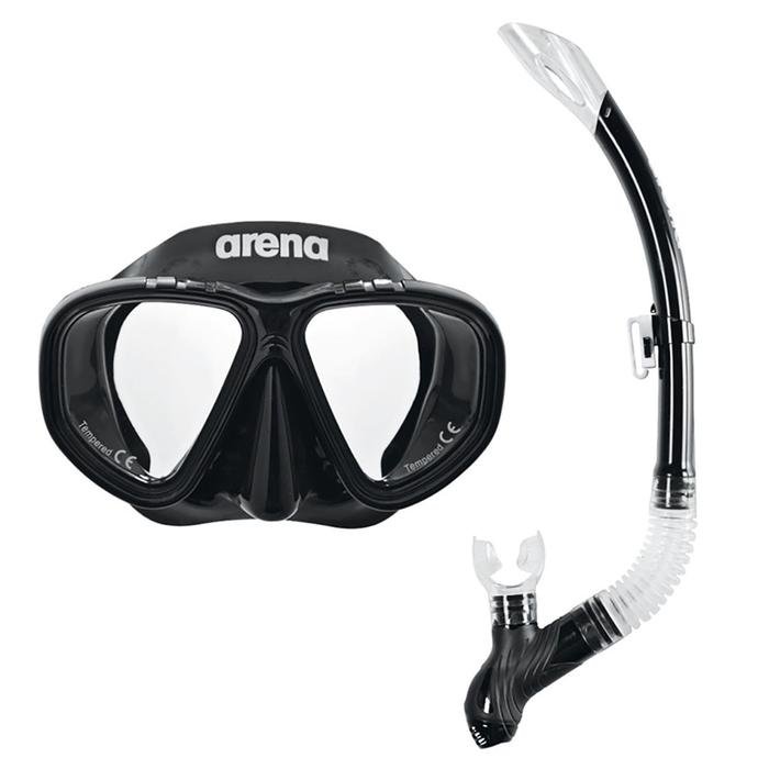 Premium Snorkeling Set Unisex Siyah Yüzücü Şnorkel 002018505 1079624