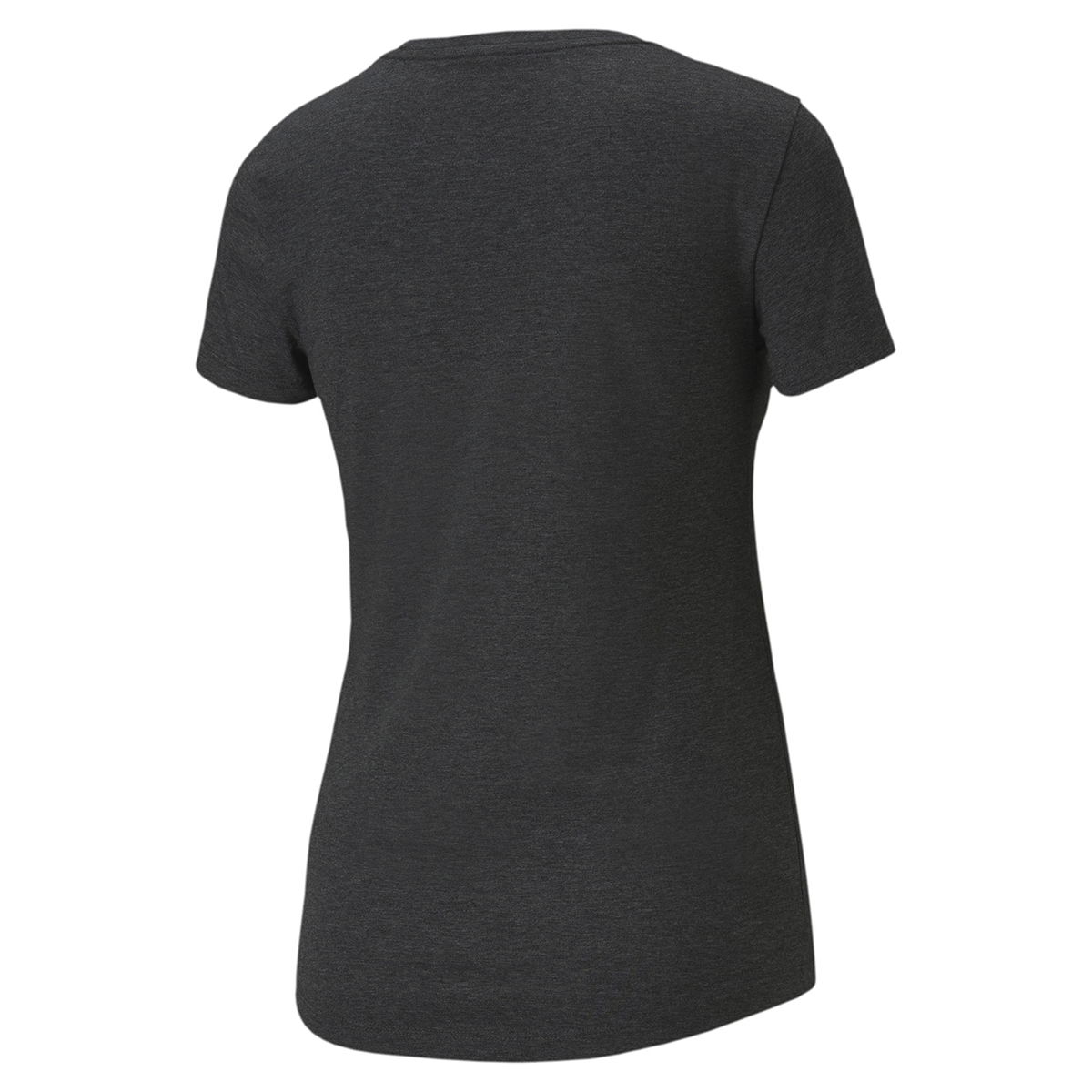 Essential Logo Heather Tee Kadın Siyah Günlük Tişört 85212701