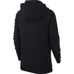Essntl Hoodie Po Flc Kadın Siyah Günlük Stil Sweatshirt BV4124-010