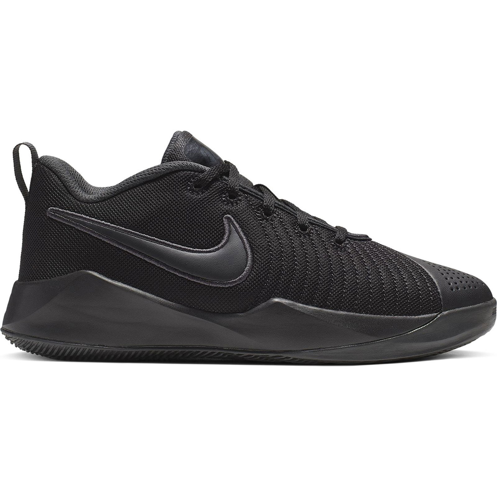 Team Hustle Quick 2 (Gs) Unisex Siyah Basketbol Ayakkabısı AT5298-001