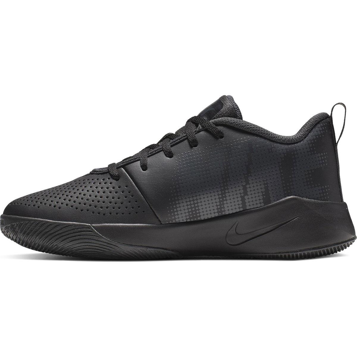 Team Hustle Quick 2 (Gs) Unisex Siyah Basketbol Ayakkabısı AT5298-001