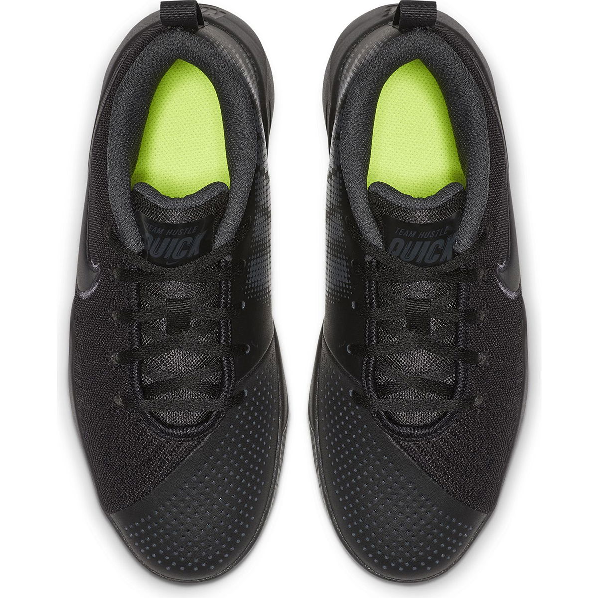 Team Hustle Quick 2 (Gs) Unisex Siyah Basketbol Ayakkabısı AT5298-001