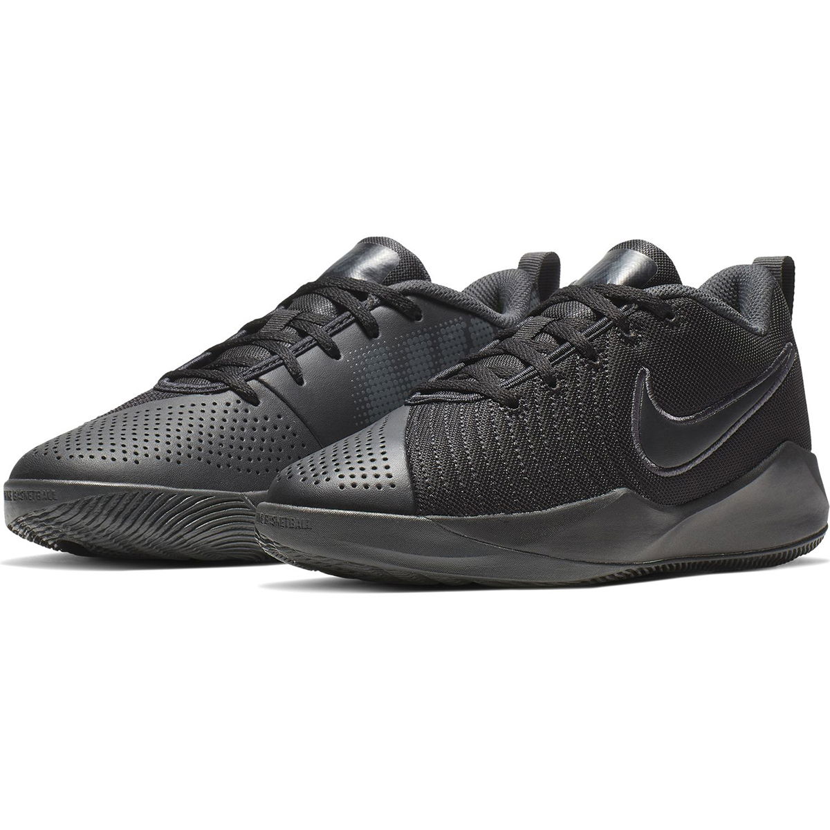 Team Hustle Quick 2 (Gs) Unisex Siyah Basketbol Ayakkabısı AT5298-001