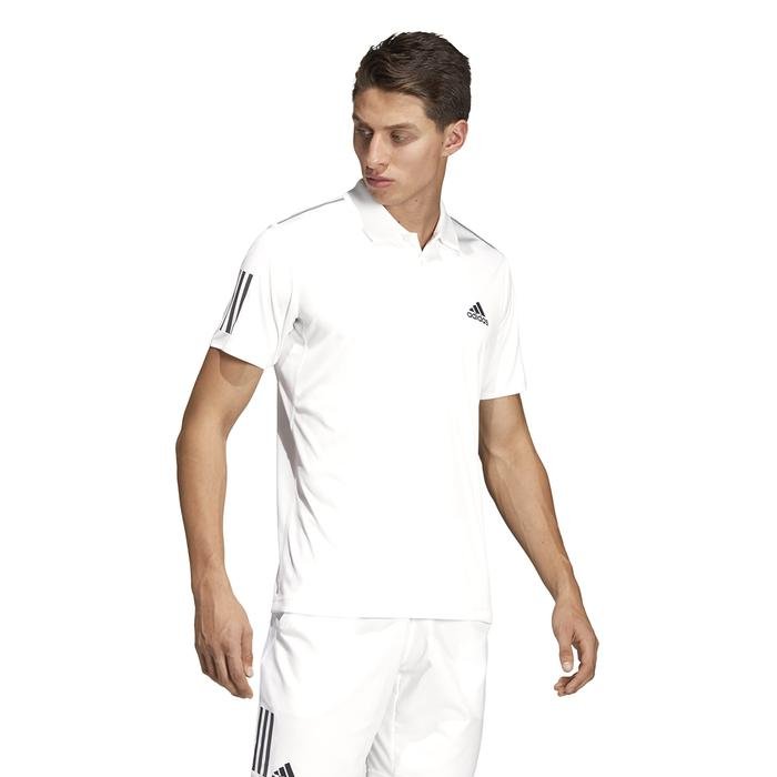 Club 3Str Polo Erkek Beyaz Tenis Polo Tişört DU0849 1221842