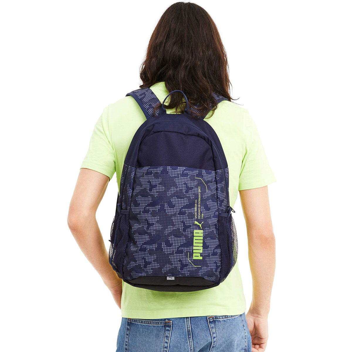 Style Backpack Unisex Mavi Günlük Stil Sırt Çantası 07670309