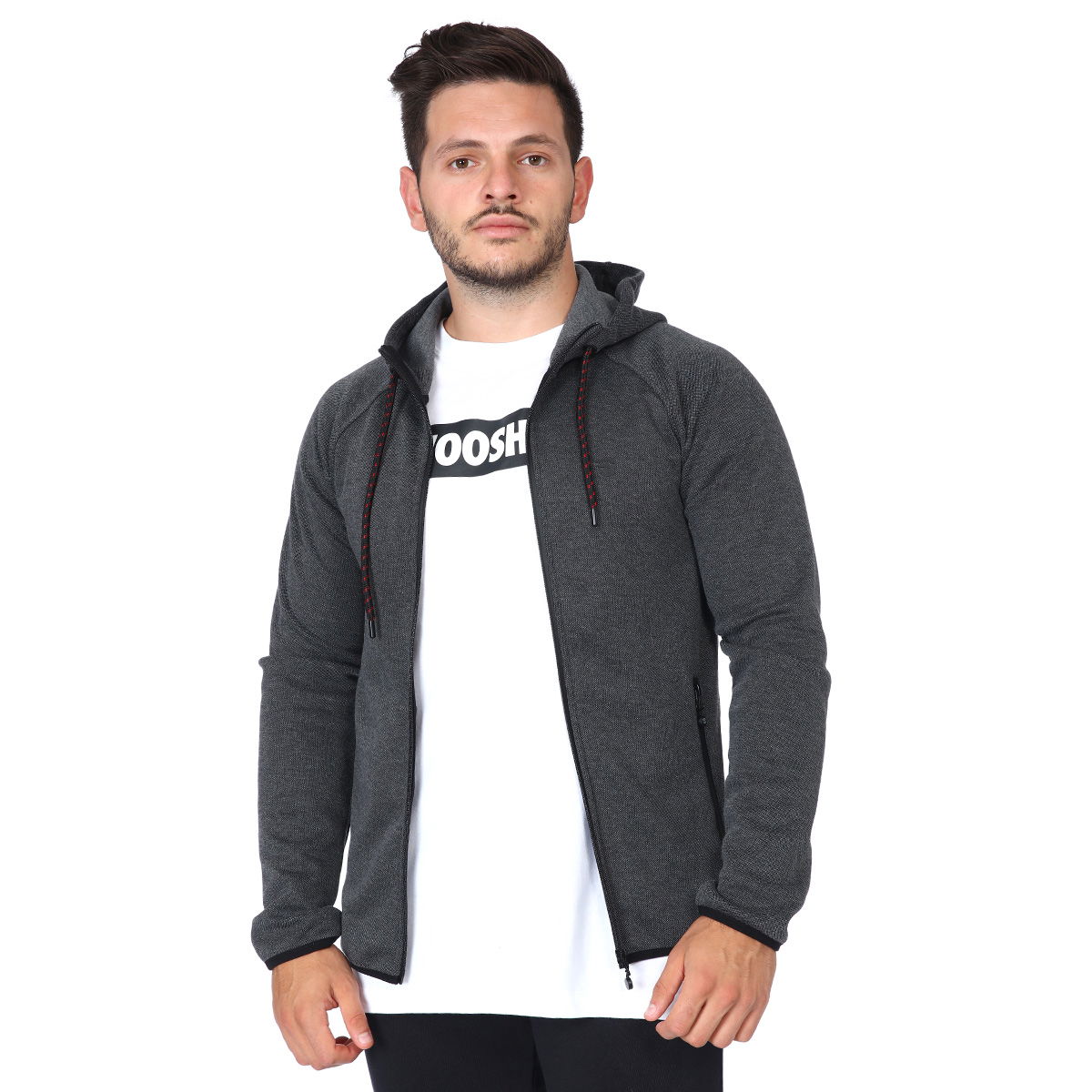 Spo-Mandoksweat Erkek Antrasit Günlük Stil Sweatshirt 711399-ANT