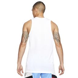 Dri-Fit Erkek Beyaz Basketbol Atlet BV9387-100