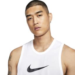 Dri-Fit Erkek Beyaz Basketbol Atlet BV9387-100