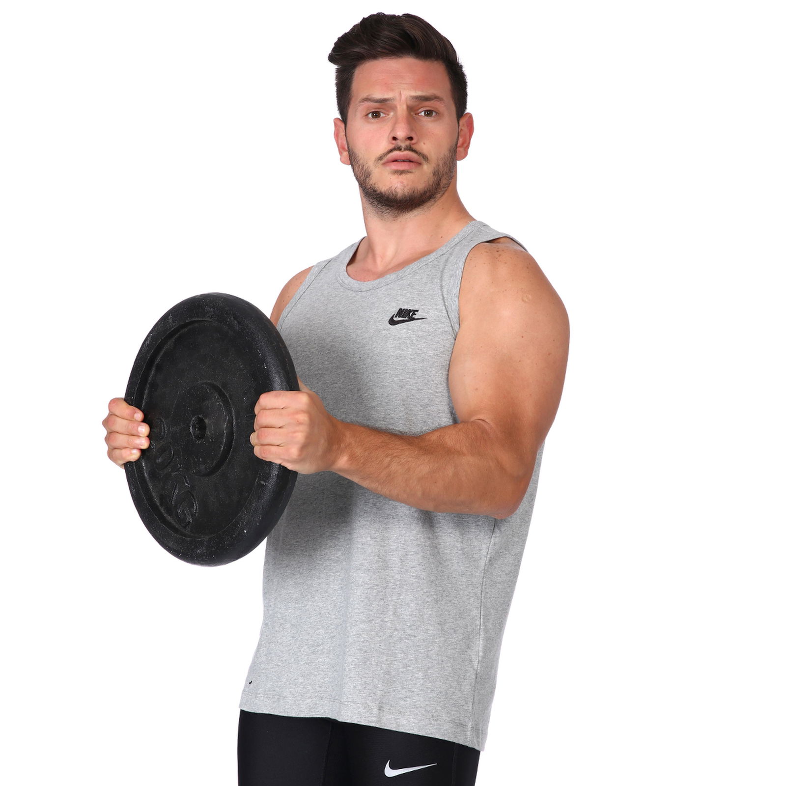 Nsw Club Tank Erkek Gri Günlük Stil Atlet BQ1260-063
