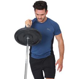 Evostripe Tee Erkek Mavi Günlük Tişört 58146543