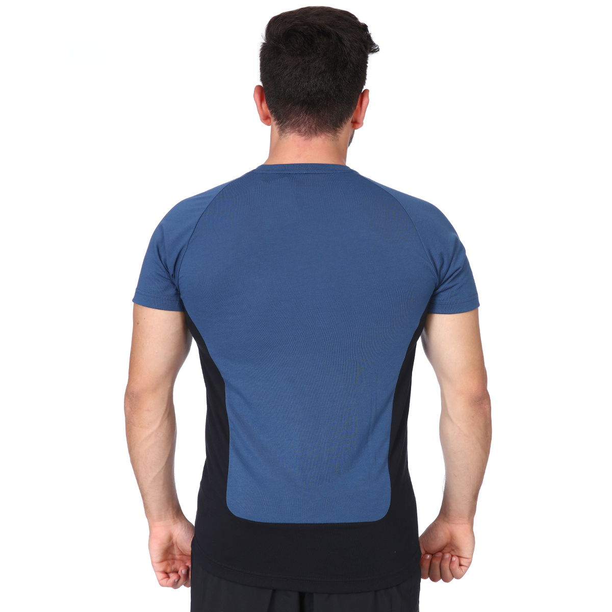 Evostripe Tee Erkek Mavi Günlük Tişört 58146543