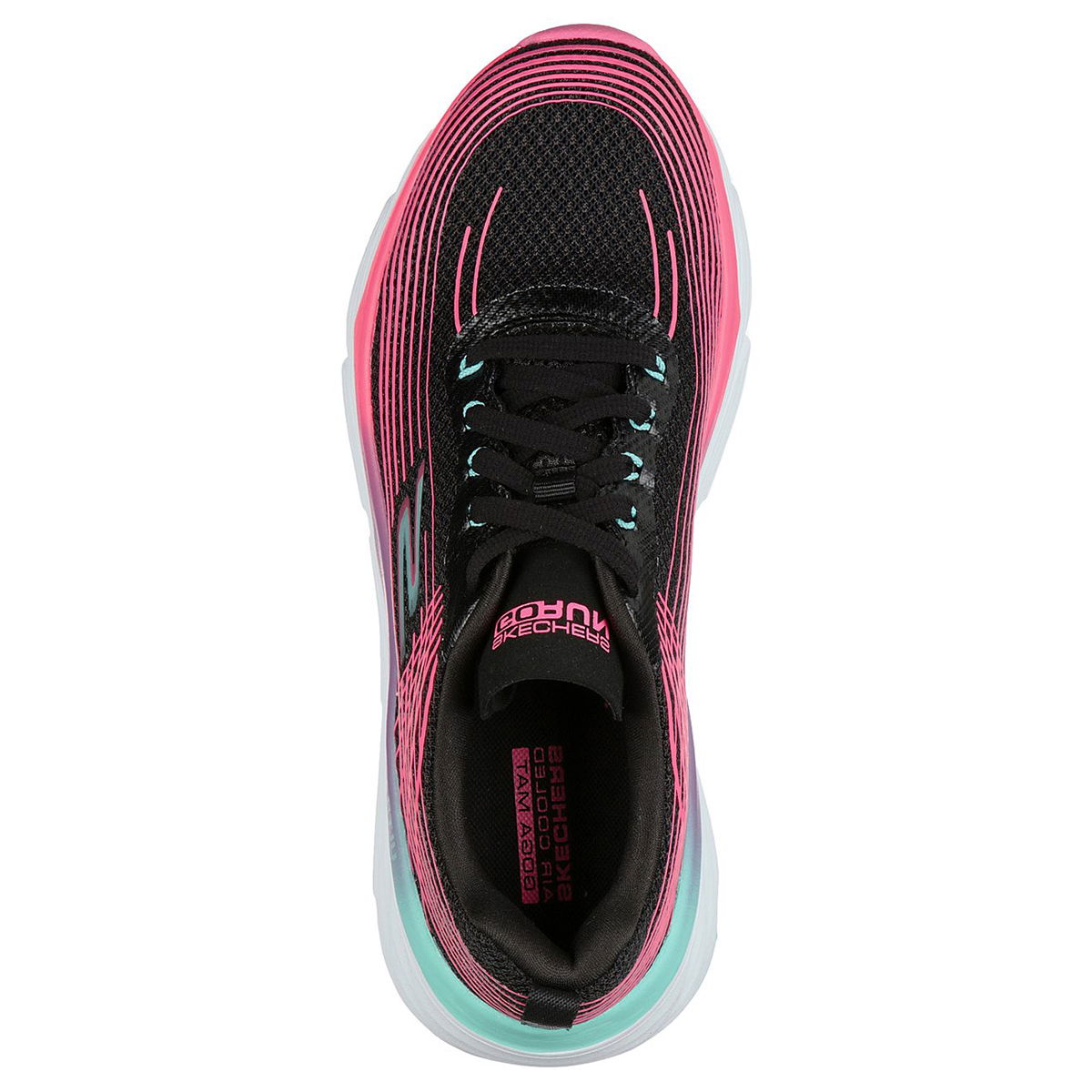 Max Cushioning Elite-Brillian Kadın Siyah Koşu Ayakkabısı 17699 BKMT