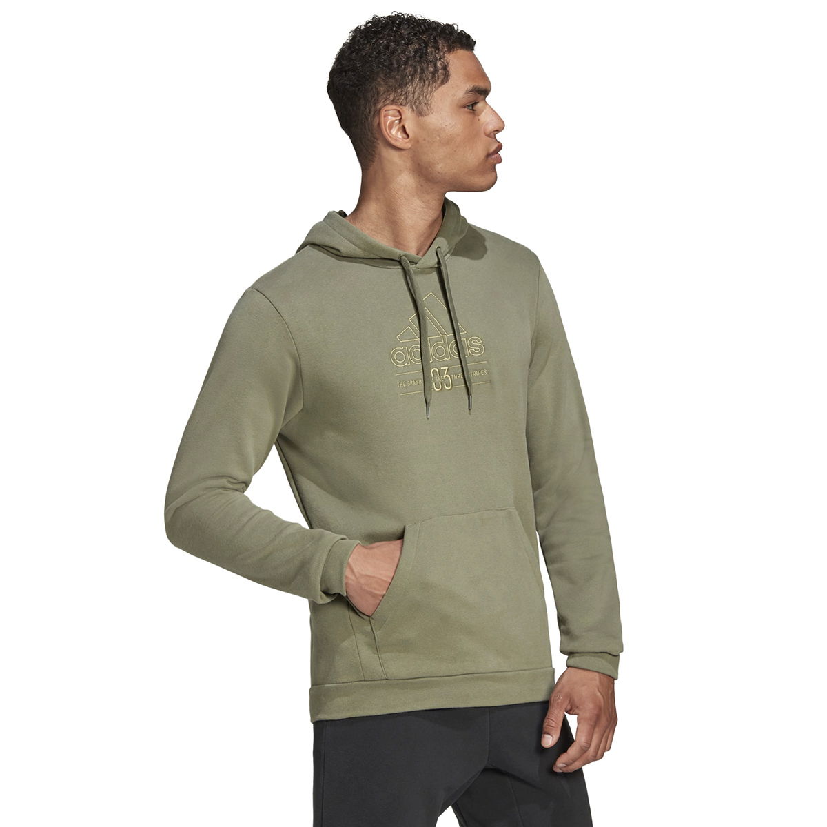 M Bb Hd Sw Erkek Yeşil Günlük Stil Sweatshirt GD3846