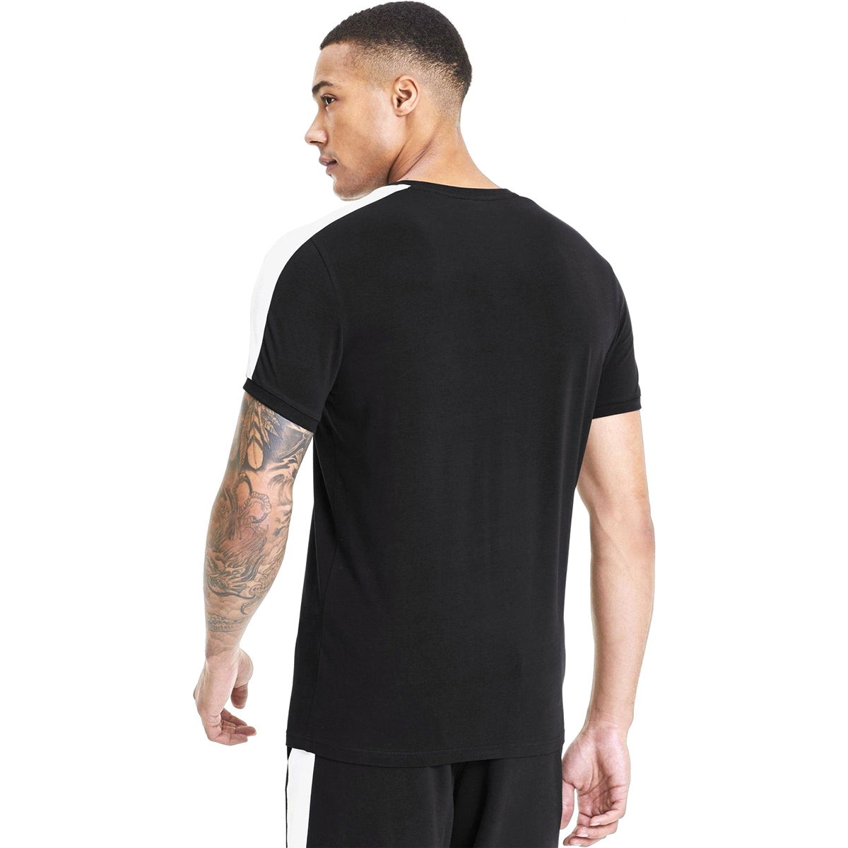 İconic T7 Slim Tee Erkek Siyah Günlük Tişört 58155801
