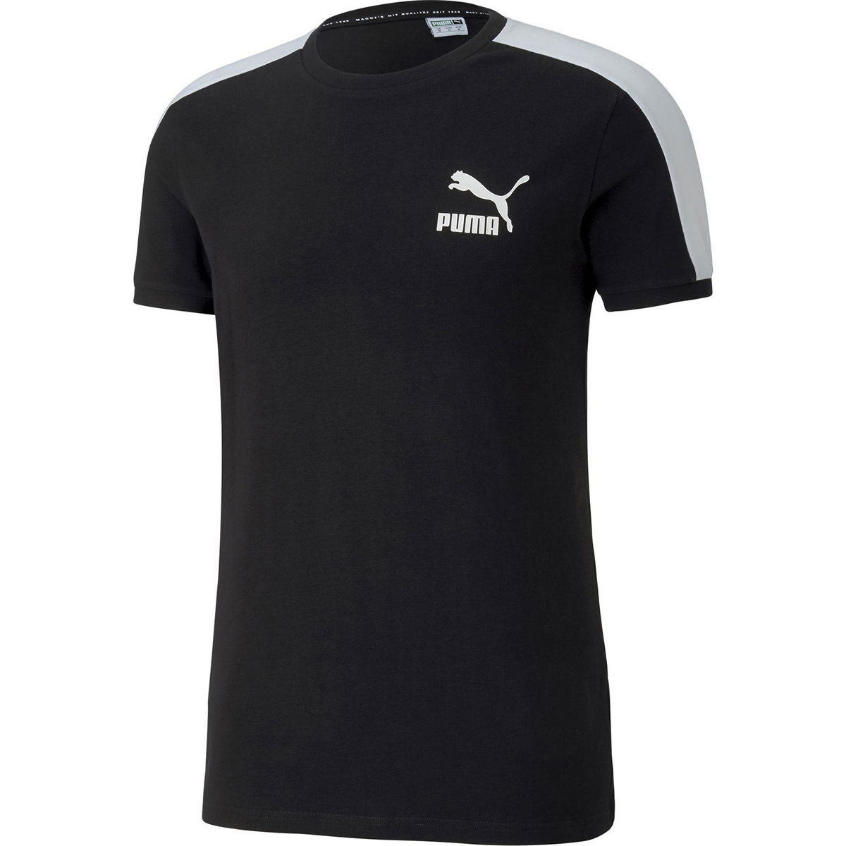 İconic T7 Slim Tee Erkek Siyah Günlük Tişört 58155801