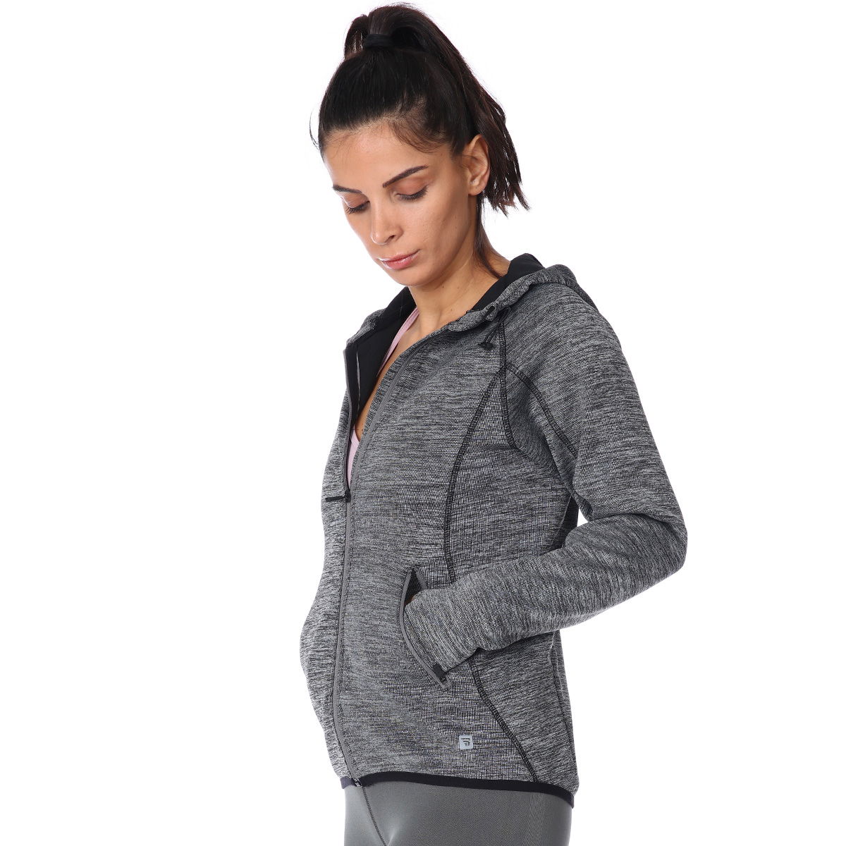 Intjacket Women Kadın Gri Günlük Stil Ceket 710211-ANT