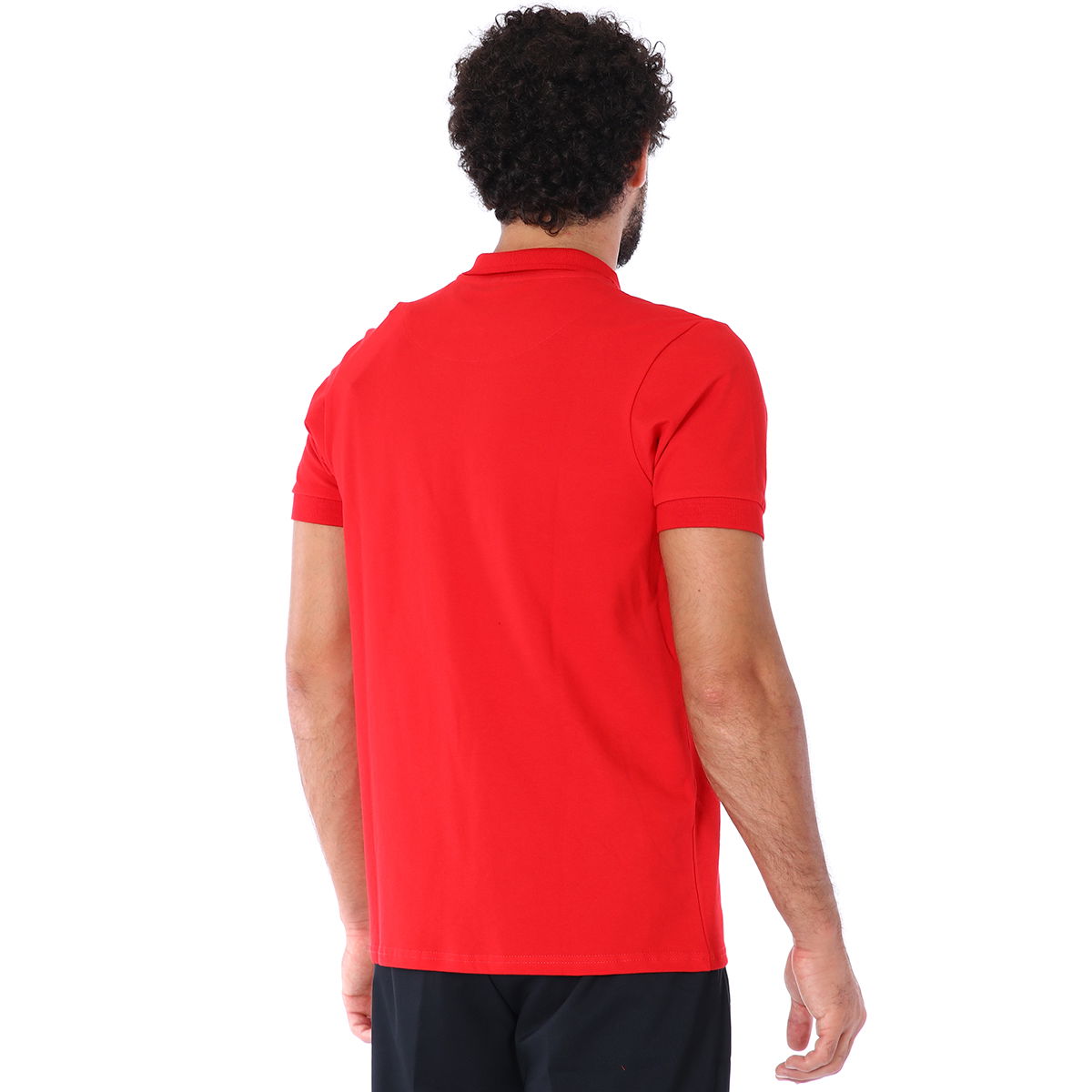 Pikepolo Erkek Kırmızı Günlük Stil Polo Tişört 711215-KRM
