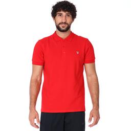 Pikepolo Erkek Kırmızı Günlük Stil Polo Tişört 711215-KRM
