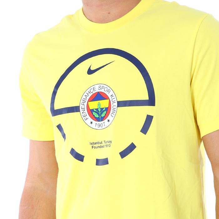 Fenerbahçe Erkek Sarı Basketbol Tişört CZ3489-729 1211663