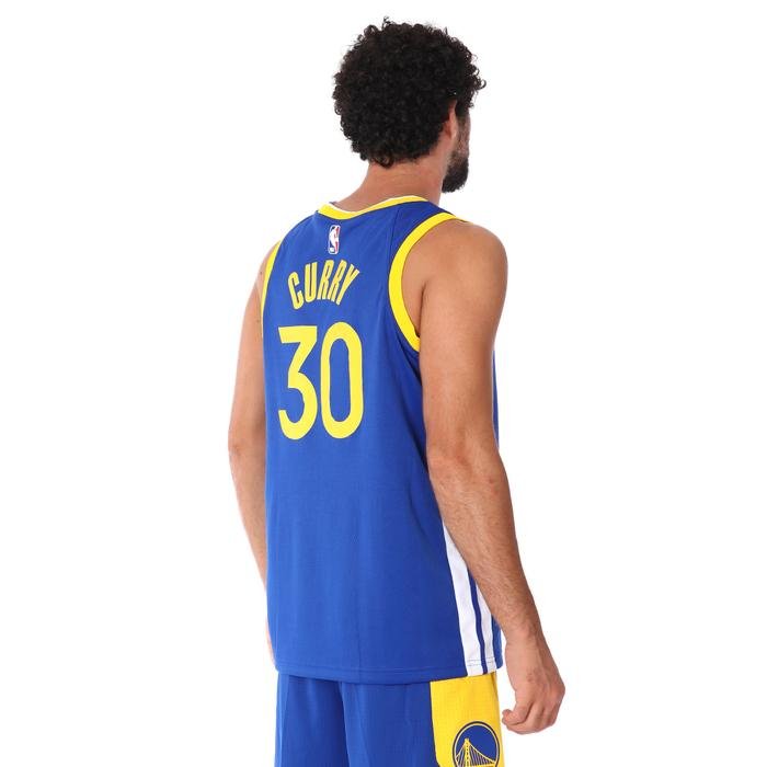 Stephen Curry Golden State Warrios NBA Erkek Mavi Basketbol Forma AV4947-496 1156245