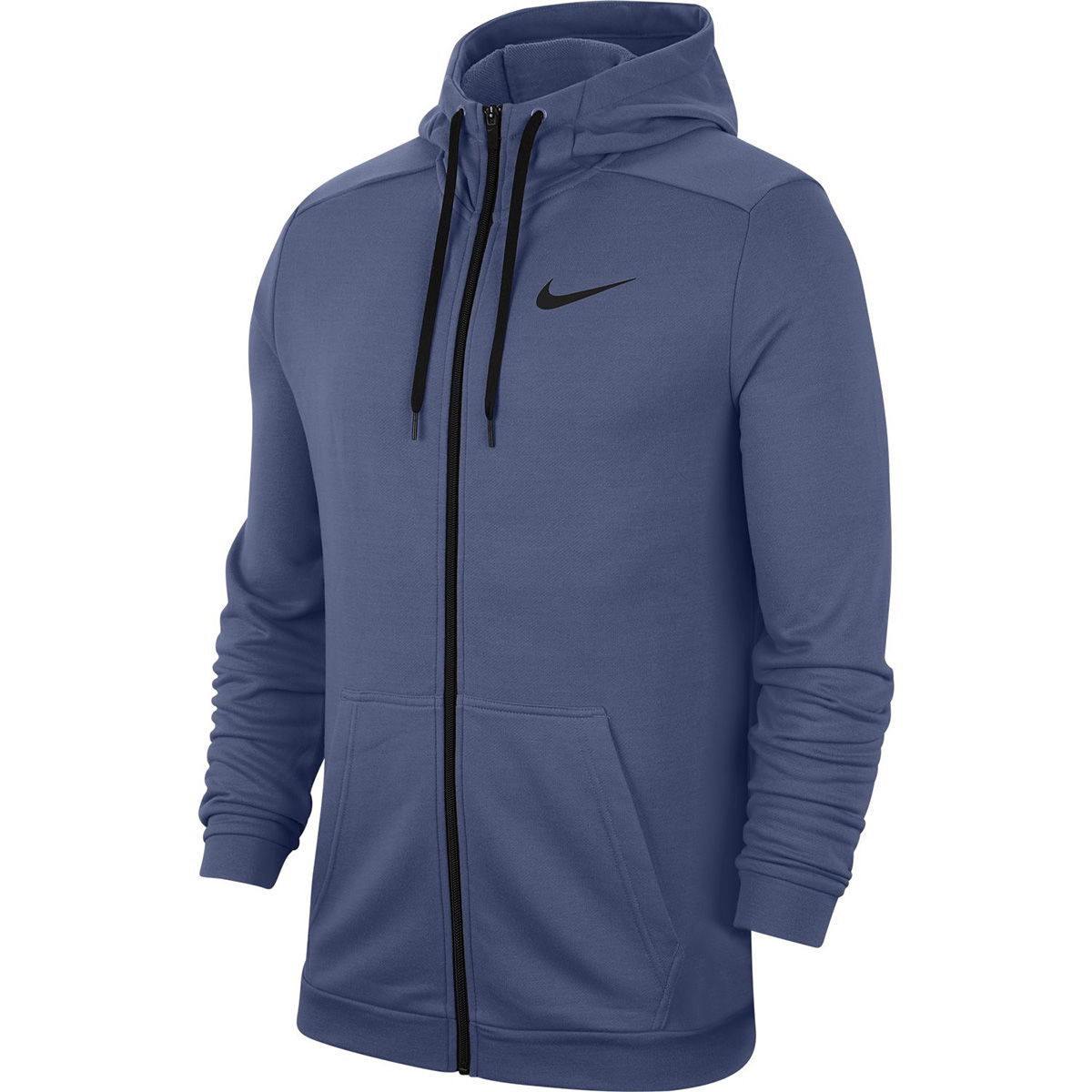 Dry Hoodie Fz Fleece Erkek Mavi Günlük Stil Sweatshirt CJ4317-469