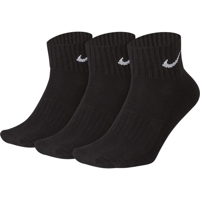 V Cush Ankle- 3P Value Unisex Siyah Günlük Çorap SX4926-001 812820