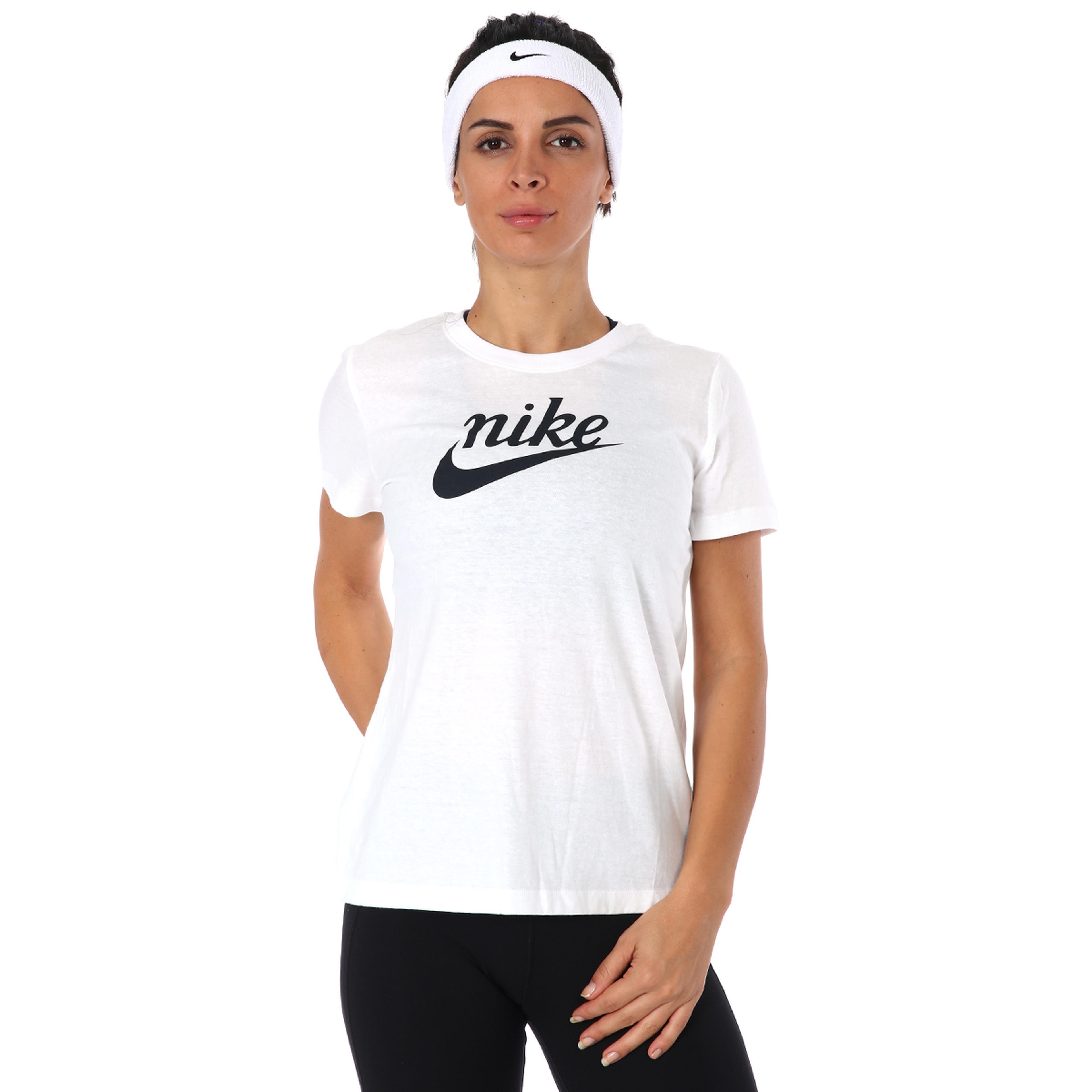 Sportswear Varsıty Kadın Beyaz Günlük Tişört CK4371-100