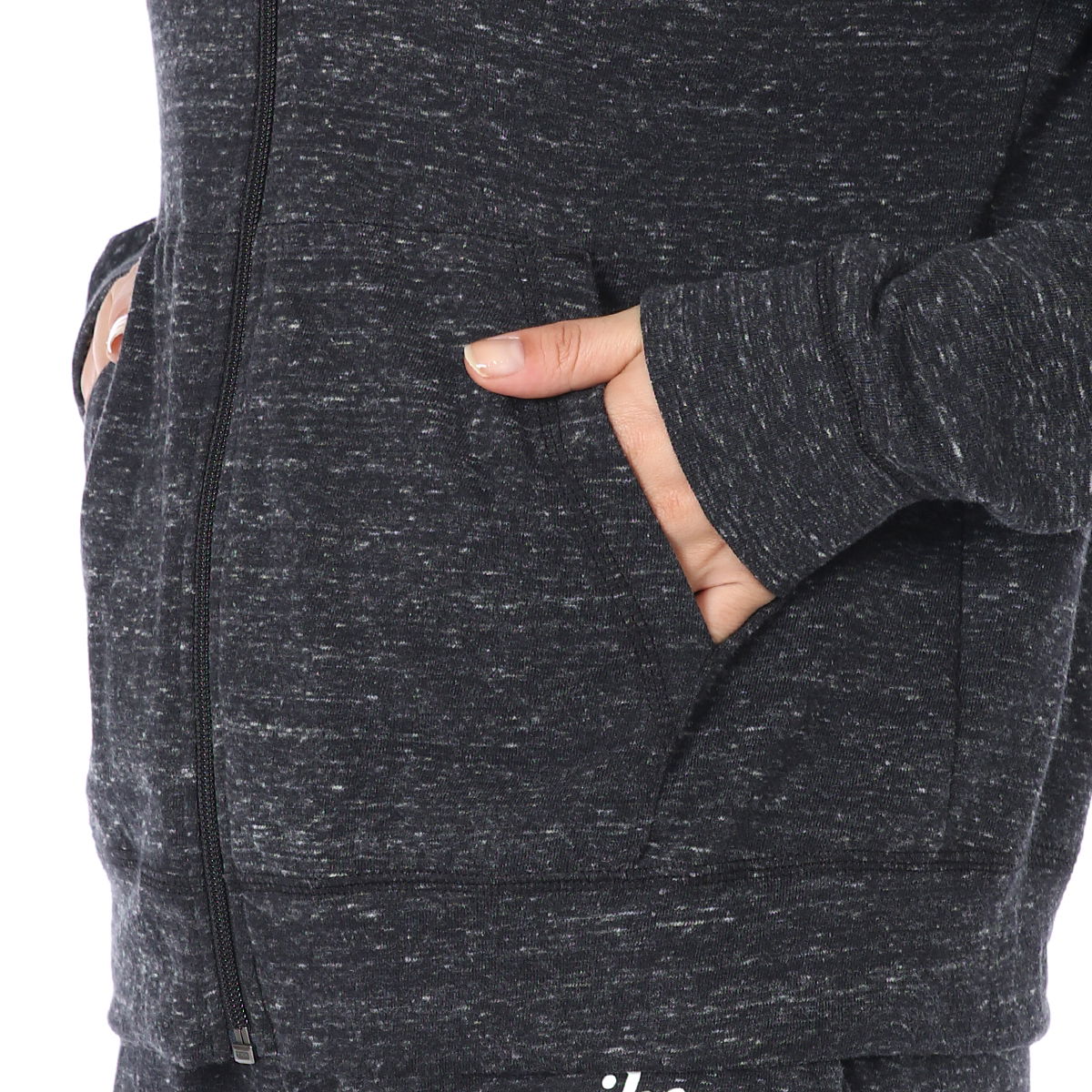 Gym Vntg Kadın Gri Günlük Stil Sweatshirt CJ1694-010