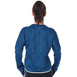 Air Midlayer Crew Kadın Mavi Koşu Uzun Kollu Tişört CJ1882-432