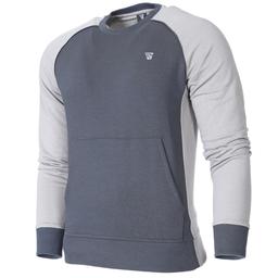 Sweblockcolor Erkek Gri Antrenman Sweatshirt 711376-GRY