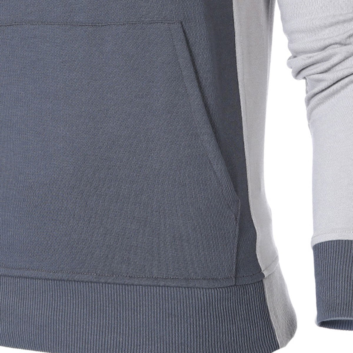 Sweblockcolor Erkek Gri Antrenman Sweatshirt 711376-GRY
