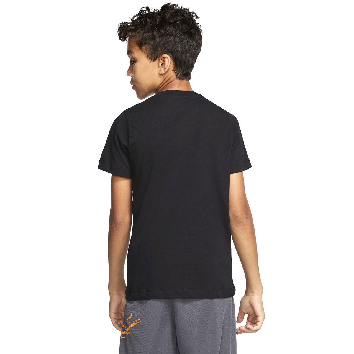 U Nsw Tee Block Çocuk Siyah Günlük Stil Tişört CU4570-010