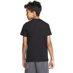 U Nsw Tee Block Çocuk Siyah Günlük Stil Tişört CU4570-010