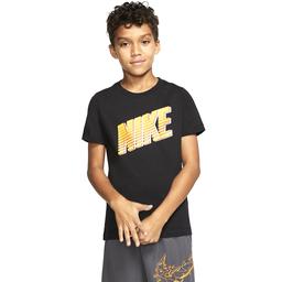 U Nsw Tee Block Çocuk Siyah Günlük Stil Tişört CU4570-010