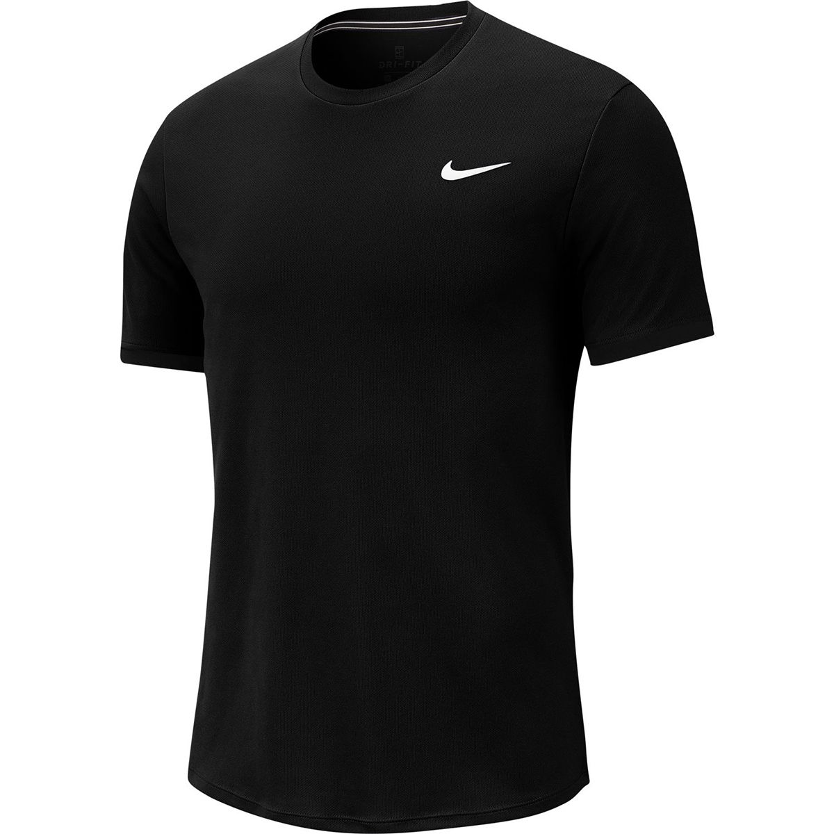 M Nkct Dry Top Ss Clrblk Erkek Siyah Tenis Tişört 939134-010