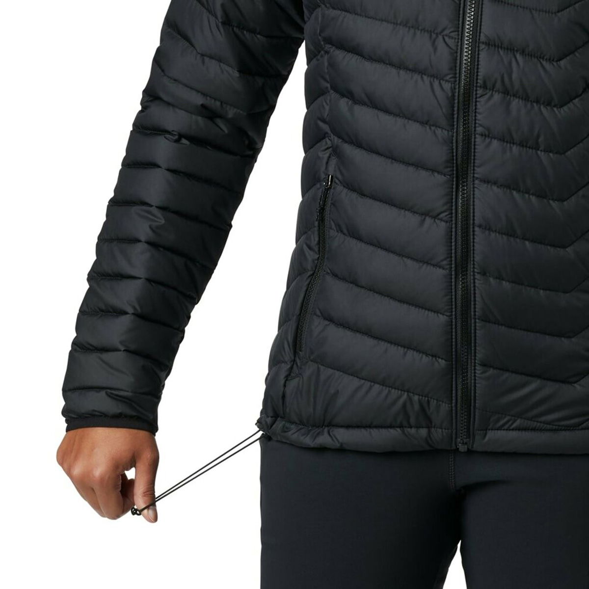 Powder Lite Hooded Kadın Siyah Outdoor Mont WK1499-011