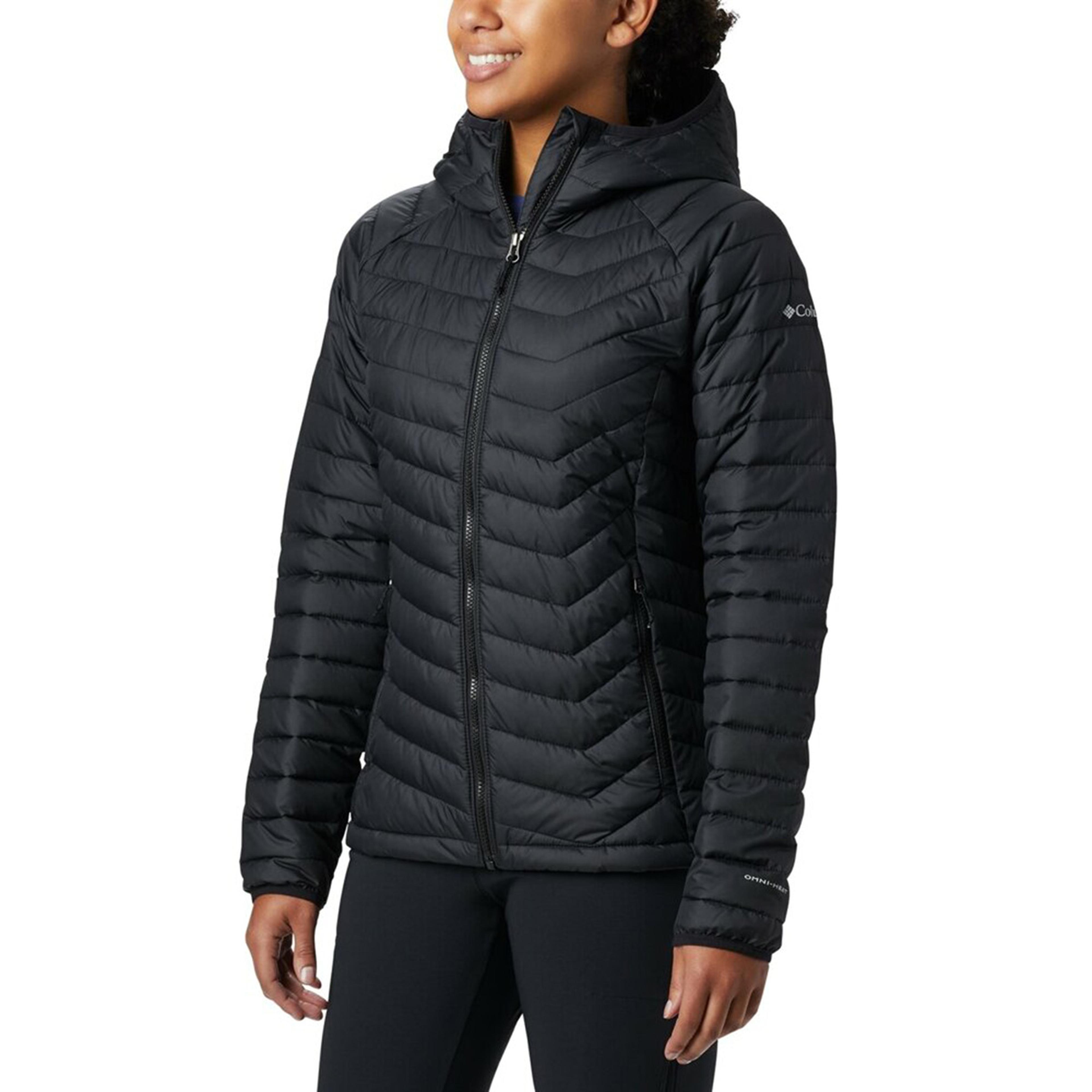 Powder Lite Hooded Kadın Siyah Outdoor Mont WK1499-011