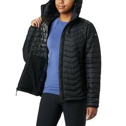 Powder Lite Hooded Kadın Siyah Outdoor Mont WK1499-011