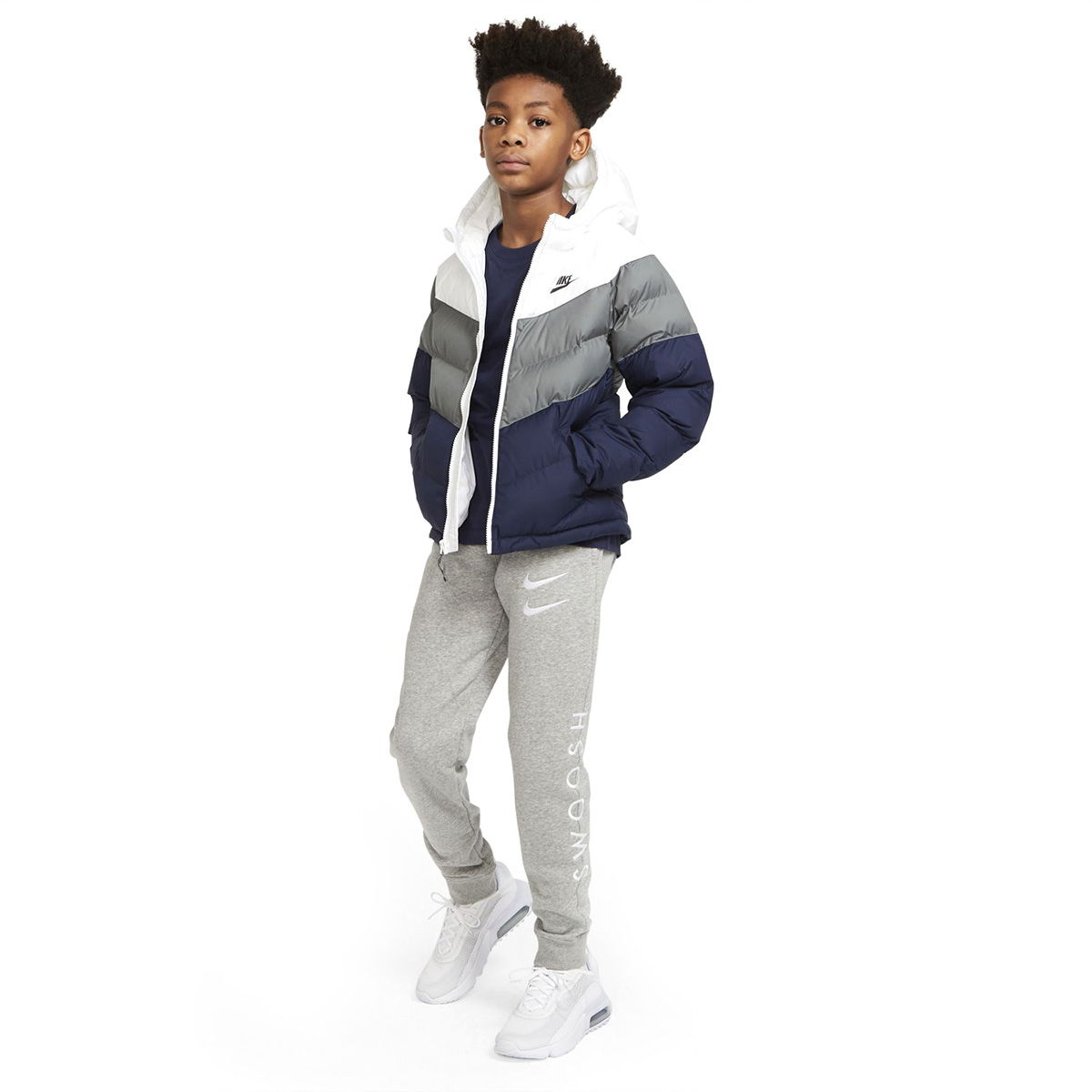 U Nsw Tf Synthetıc Fill Jacket Çocuk Beyaz Günlük Stil Mont CU9157-102