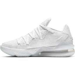 Lebron XVII Low NBA Erkek Beyaz Basketbol Ayakkabısı CD5007-103